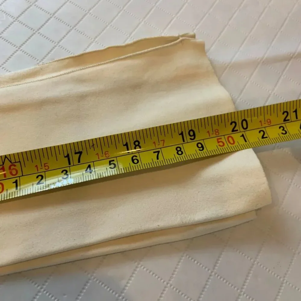 Vintage Galeries Lafayette Grand Prix Paris Suede Extra White Gloves